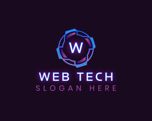 Digital Cyber Technology logo design