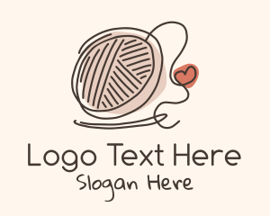 Crochet Heart Yarn Logo