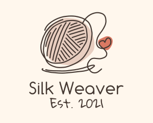 Crochet Heart Yarn logo design