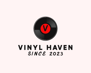 Vinyl Record Music logo