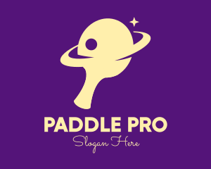 Galactic Table Tennis Paddle logo