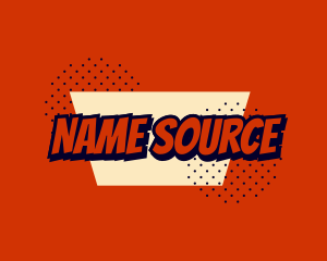 Asian Comic Cartoon logo