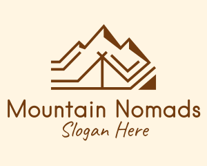 Brown Mountain Tent logo design