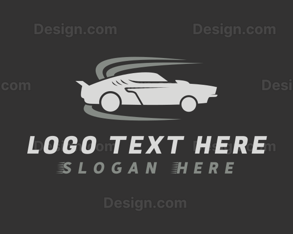 Sports Car Racing Logo