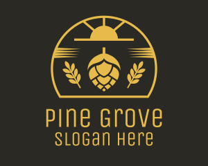 Pine Cone Harvest logo design