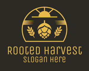 Pine Cone Harvest logo design