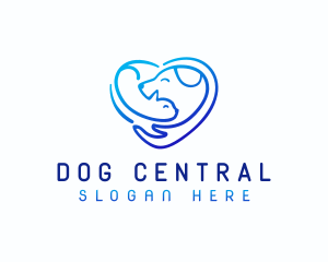 Petcare Love Hands logo design