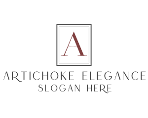 Elegant Serif Business logo design