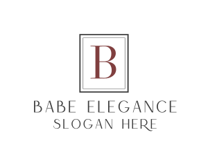 Elegant Serif Business logo design