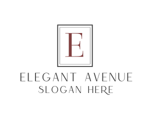 Elegant Serif Business logo design