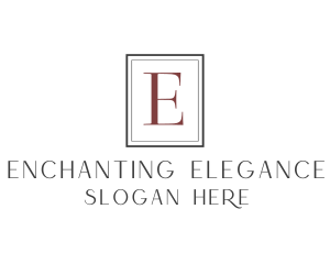 Elegant Serif Business logo design