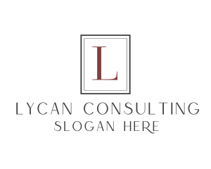 Elegant Serif Business logo design