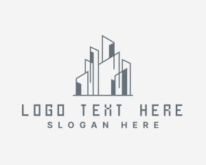 Minimalist Building Architecture logo