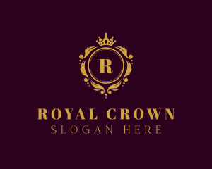 Royal Crown Shield logo design