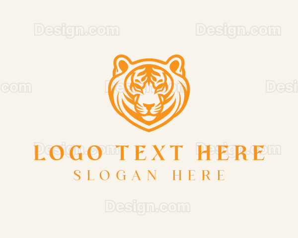 Wild Tiger Animal Logo