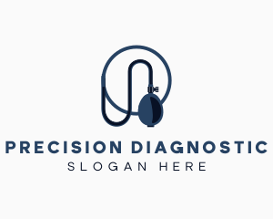 Medical Pressure Inflation Bulb logo design