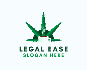 Marijuana Leaf Beverage logo