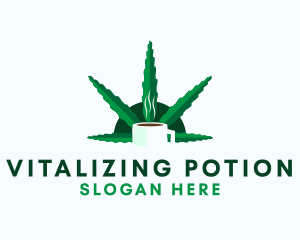 Marijuana Leaf Beverage logo