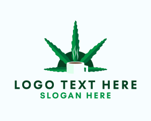 Beverage - Marijuana Leaf Beverage logo design