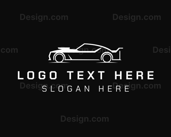 Auto Racing Vehicle Logo