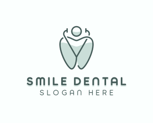 Dentist Orthodontics Stethoscope logo design