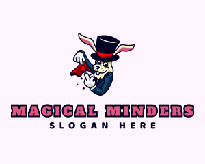 Obscene Magician Rabbit logo design