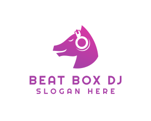 Horse DJ Audio Headphones logo