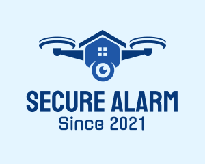 Home Security Drone logo design