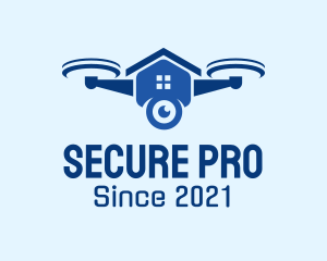 Home Security Drone logo design