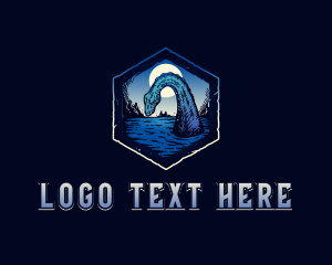 Mythical Creature Monster logo