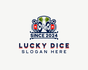 Dice Casino Game logo design