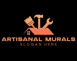 Residential Roofing Renovation logo design