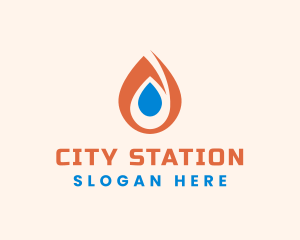 Petroleum Gas Station logo design