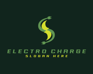 Plug Lightning Power logo design