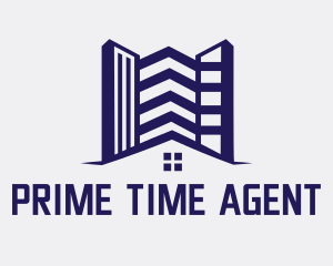 Blue Tower Property  logo design