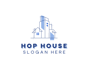 House Building Architecture logo design