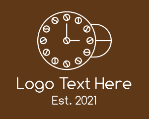 Coffee Bean Clock logo