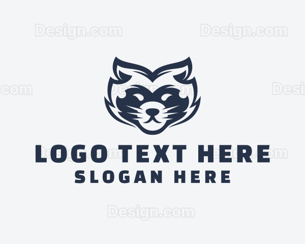 Angry Raccoon Avatar Logo