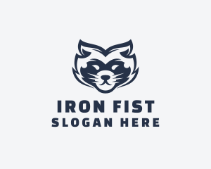 Angry Raccoon Avatar logo design