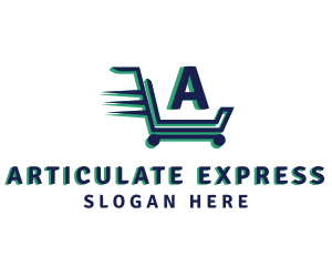 Express Cart Market logo design