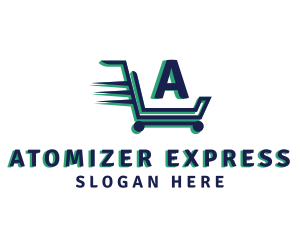 Express Cart Market logo design