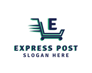 Express Cart Market logo design