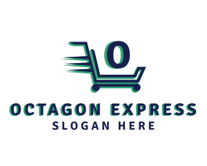 Express Cart Market logo design