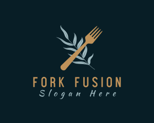 Fork Cuisine Resto logo design