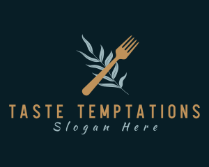 Fork Cuisine Resto logo design