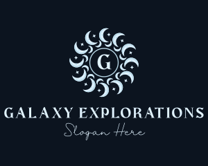 Astral Lunar Astronomy logo design