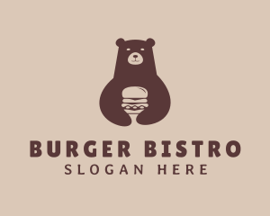 Brown Bear Hamburger logo