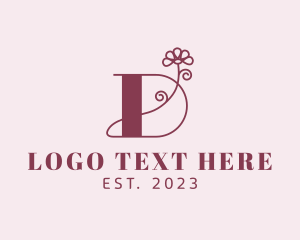 Daisy Boutique Letter D logo