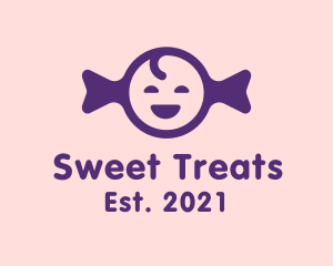 Happy Candy Kid  logo design