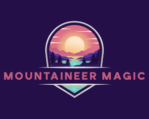 Travel Mountain Destination logo